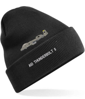A10 81st FS Black Beanie A10 81st FS Black Beanie
