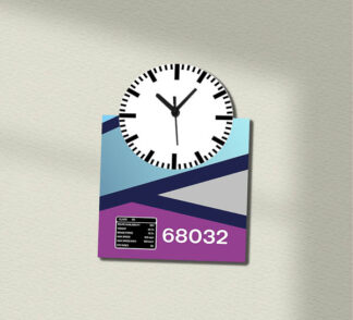 Bar Sign Wall Clock 68032 TPE Data Panel Clock