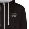 Black and Heather zipped hoodie Catalina RAF 209 Sqn