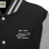 Black grey Varsity Jacket Catalina RAF 209 Sqn Black grey Varsity Jacket Catalina RAF 209 Sqn