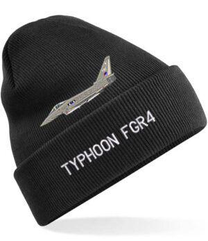 Eurofighter Typhoon 2 Sqn Air Force Blue Beanie Hat Eurofighter Typhoon 2 Sqn Air Force Blue Beanie Hat