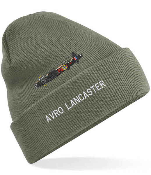 Lancaster 103 Sqn Army Green Beanie