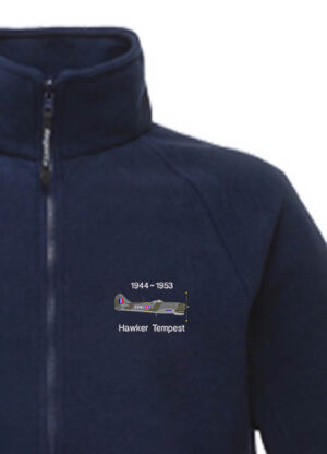Navy Fleece Hawker Tempest EDM 122 wing