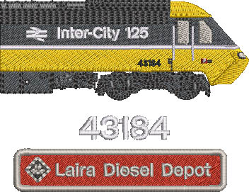 43184 HST Intercity Executive v9 Railtour Personalised 43184 HST Intercity Executive v9 Railtour Personalised