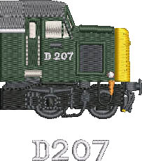 Class 40 d207 Disc Front BR Green V4 Class 40 d207 Disc Front BR Green V4