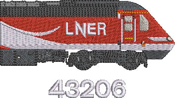 HST LNER V8 43206 HST LNER V8 43206
