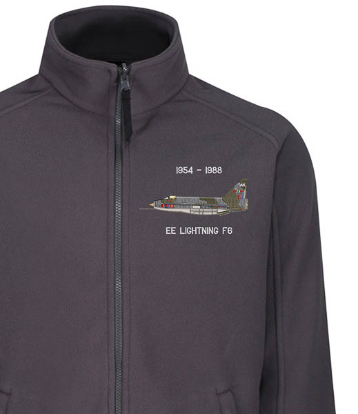 Lightning 5 Sqn Seal Grey Fleece Lightning 5 Sqn Seal Grey Fleece