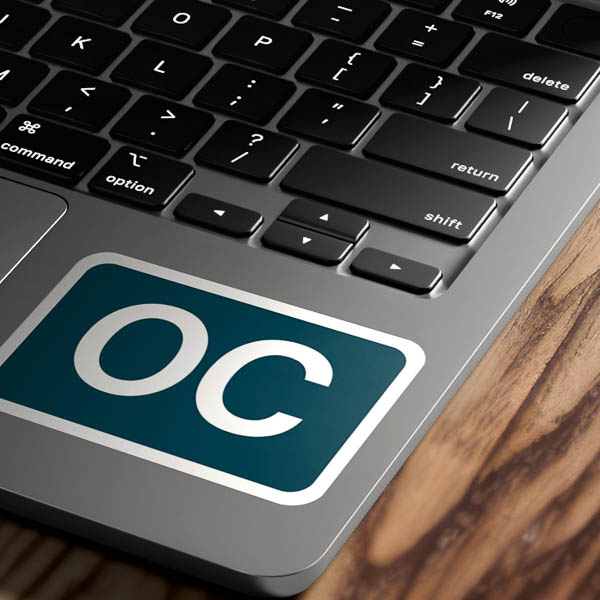 OC 1970s Depot Sticker on Laptop OC 1970s Depot Sticker on Laptop