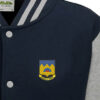 306 BG Abundance of Strength Oxford Blue and grey Varsity Jacket 306 BG Abundance of Strength Oxford Blue and grey Varsity Jacket