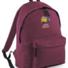 50021 Large Logo 2025 Burgundy Backpack