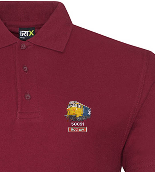 50021 Large Logo 2025 Burgundy Polo 50021 Large Logo 2025 Burgundy Polo