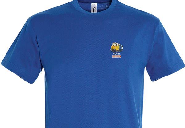 50021 Large Logo 2025 Royal Blue T-Shirt