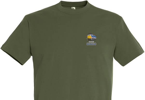 50026 NSE Revised 2025 Army Green T-Shirt 50026 NSE Revised 2025 Army Green T-Shirt