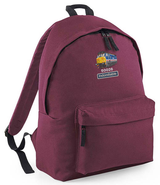 50026 NSE Revised 2025 Burgundy Backpack