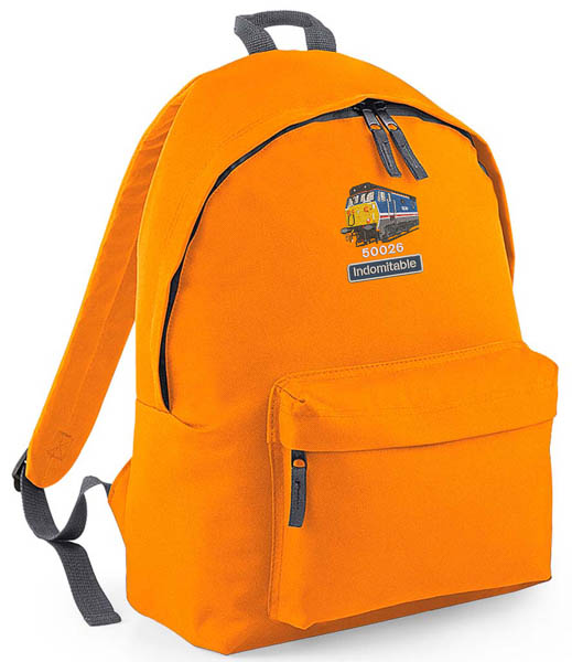 50026 NSE Revised 2025 Orange Backpack