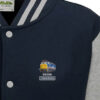 50026 NSE Revised 2025 Oxford Blue and grey Varsity Jacket