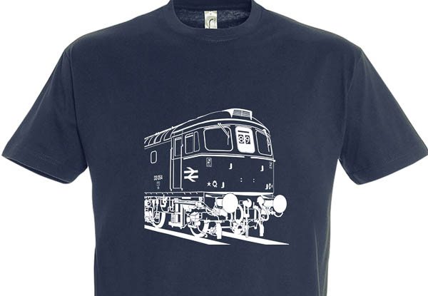 BR Blue Class 33 Navy Blue T-Shirt BR Blue Class 33 Navy Blue T-Shirt