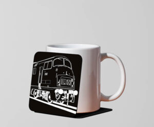 Class 42 Black Acrylic Mug Coaster