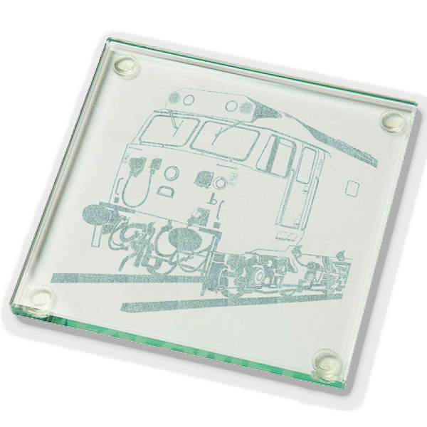 Class 50 Glass Coaster