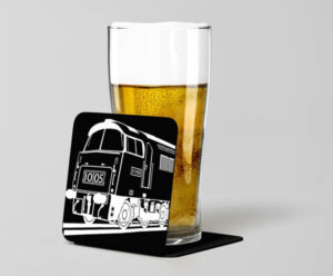 Class 52 Black Acrylic Beer Coaster