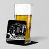Class 55 Black Acrylic Beer Coaster Class 55 Black Acrylic Beer Coaster