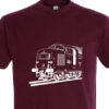 Class 55 Burgundy T-Shirt Class 55 Burgundy T-Shirt