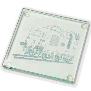 Class 55 Glass Coaster