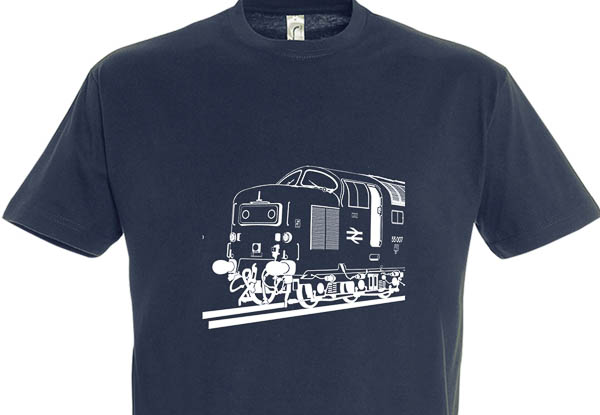 Class 55 Navy Blue T-Shirt Class 55 Navy Blue T-Shirt