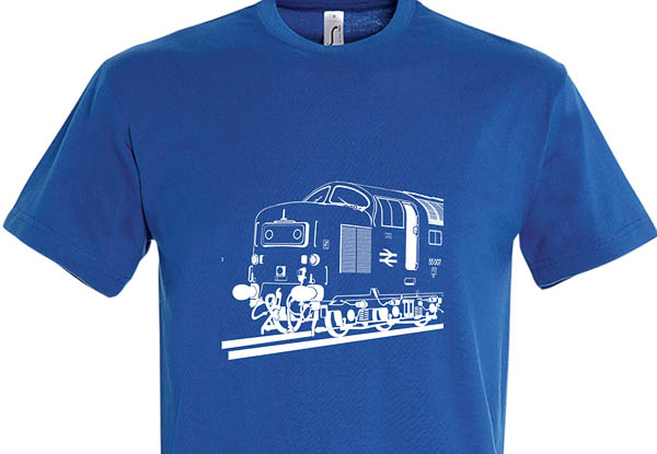 Class 55 Royal Blue T-Shirt Class 55 Royal Blue T-Shirt