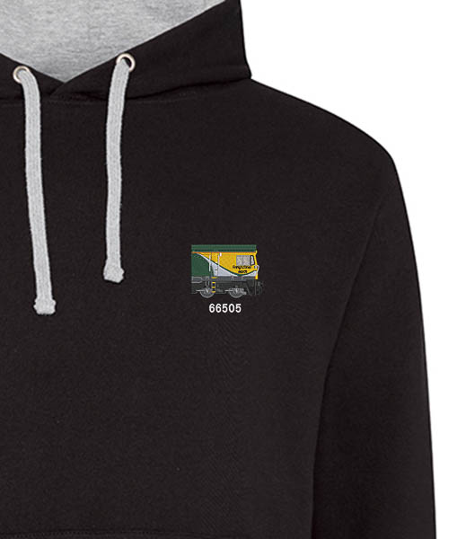 Class 66 66505 Freightliner Black and Heather hoodie