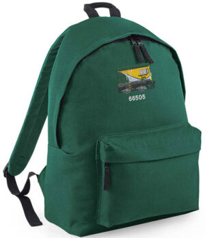 Class 66 66505 Freightliner Bottle Green Backpack