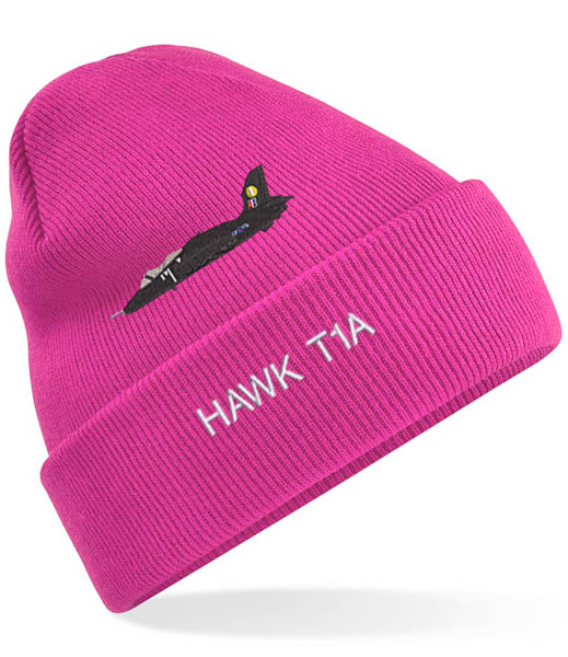 Hawk T1 19 Sqn Fuschia Pink Beanie Hawk T1 19 Sqn Fuschia Pink Beanie