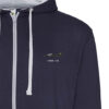 Hawk T1 19 Sqn Navy and Heather zipped hoodie