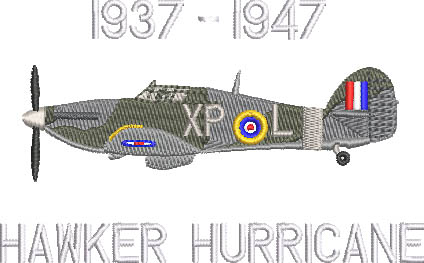 Hurricane 174 sqn XP-L Hurricane 174 sqn XP-L