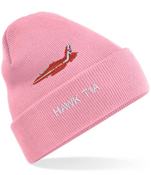 Red Arrow Hawk Baby Pink Beanie Red Arrow Hawk Baby Pink Beanie