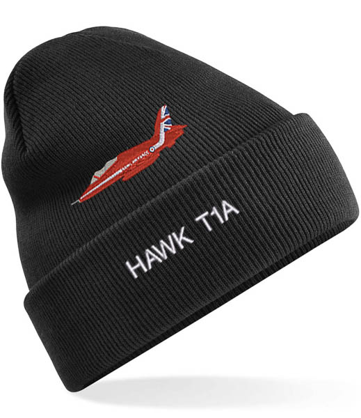 Red Arrow Hawk Black Beanie Red Arrow Hawk Black Beanie