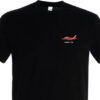 Red Arrow Hawk Black T-Shirt Red Arrow Hawk Black T-Shirt