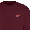 Red Arrow Hawk Burgundy Sweatshirt Red Arrow Hawk Burgundy Sweatshirt