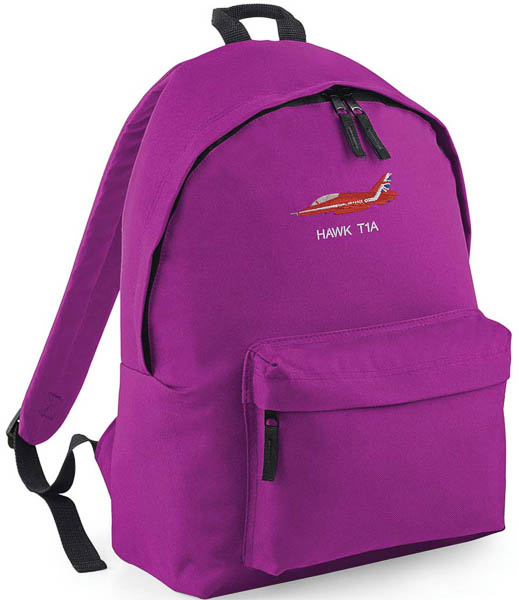 Red Arrow Hawk Fuschia Backpack