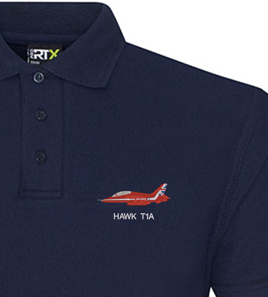 Red Arrow Hawk Navy Blue Polo Red Arrow Hawk Navy Blue Polo