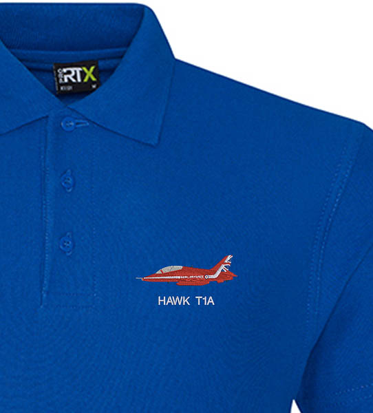 Red Arrow Hawk Royal Blue Polo Red Arrow Hawk Royal Blue Polo