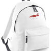 Red Arrow Hawk White Backpack