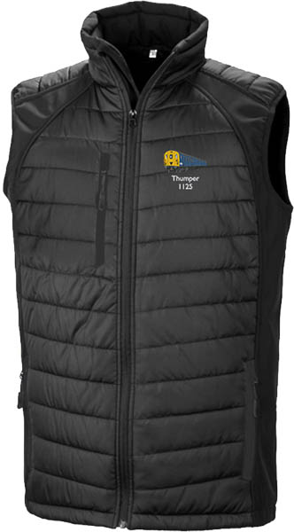1125 Retro Black Body Warmer 1125 Retro Black Body Warmer