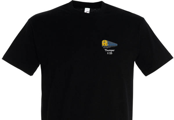 1125 Retro Black T-Shirt 1125 Retro Black T-Shirt