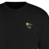 1125 Retro Dark Black Sweatshirt 1125 Retro Dark Black Sweatshirt