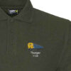 1125 Retro Military Green Polo 1125 Retro Military Green Polo
