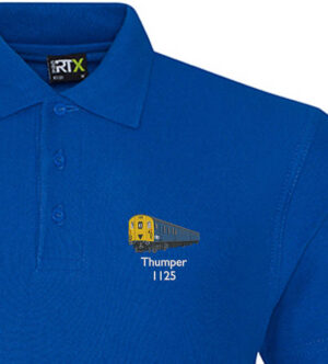 1125 Retro Royal Blue Polo 1125 Retro Royal Blue Polo