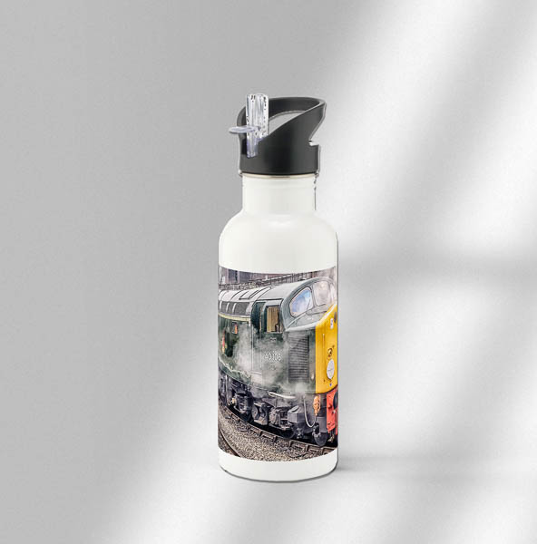 40106 White Water bottles with straw 40106 White Water bottles with straw