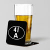 41A Beer Coaster 41A Beer Coaster