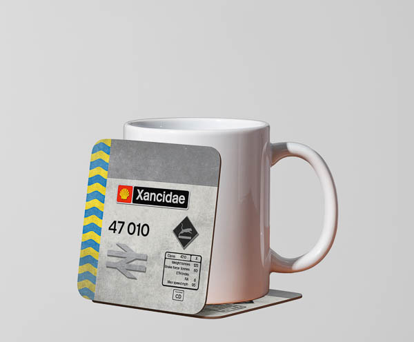 47010 RF Petroleum weathered with name Mug Coaster 47010 RF Petroleum weathered with name Mug Coaster